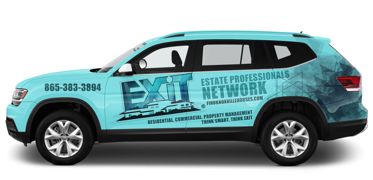 Car Wrap Design by StarGraphics for Exit Real Estate Professionals Network | Design #23160913