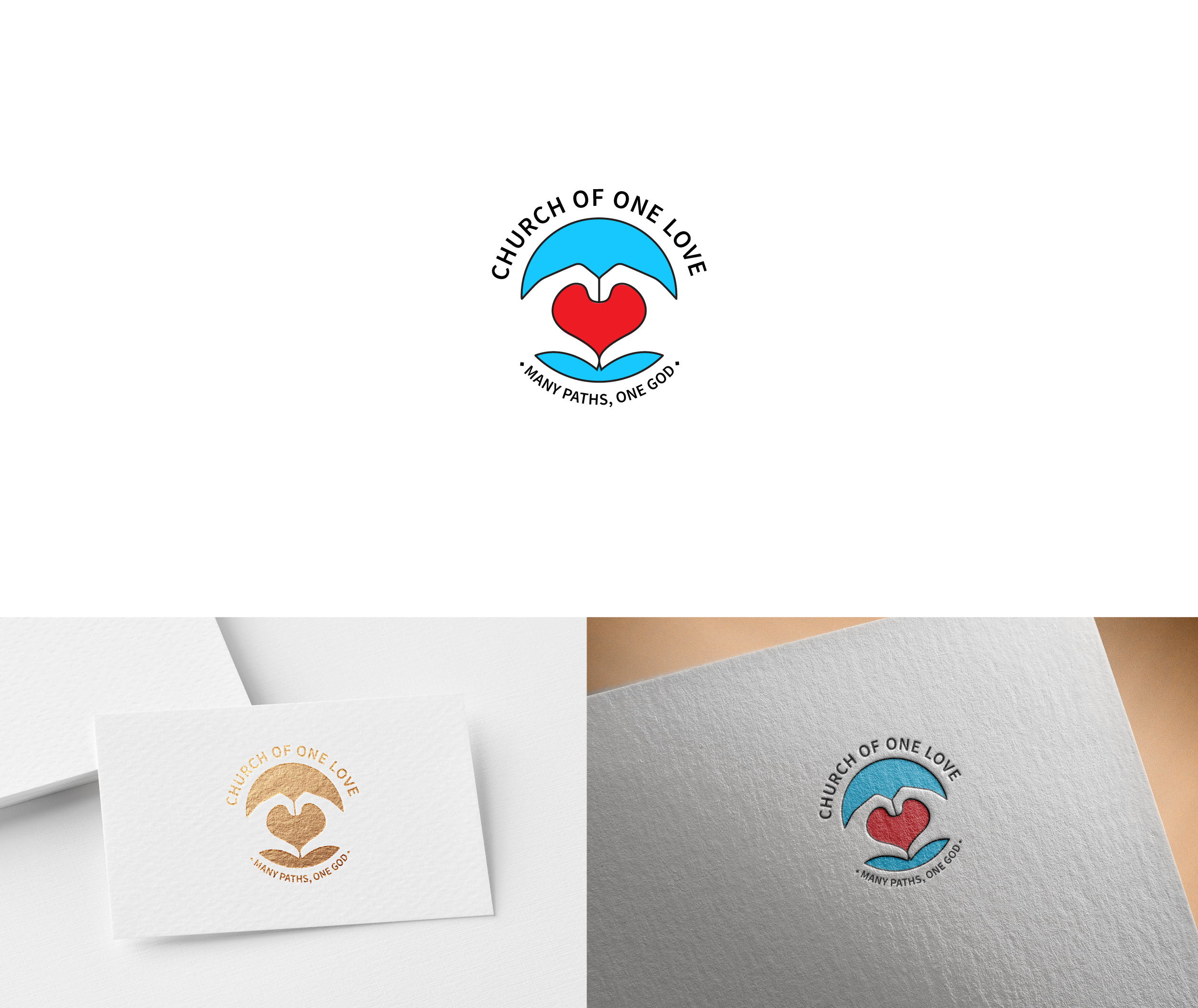 Design de Logo par Wolfpencil Designs pour Church of One Love | Design #23099986
