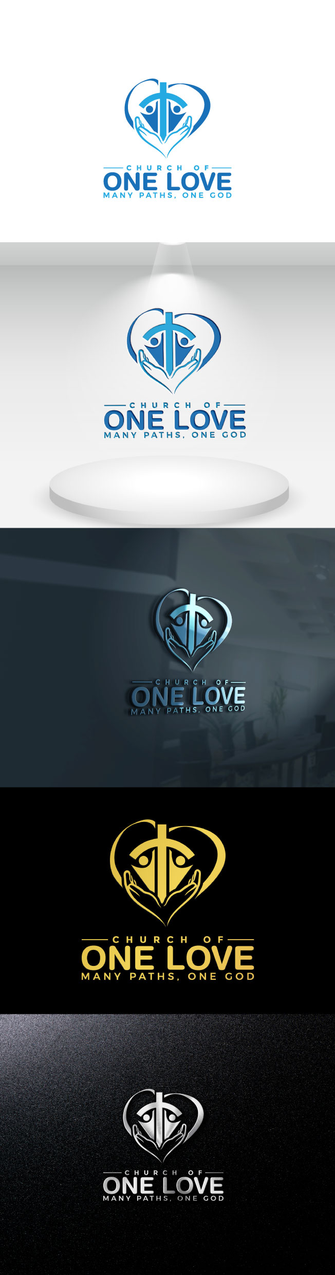 Logo-Design von Artraj0196 für Church of One Love | Design #23094215