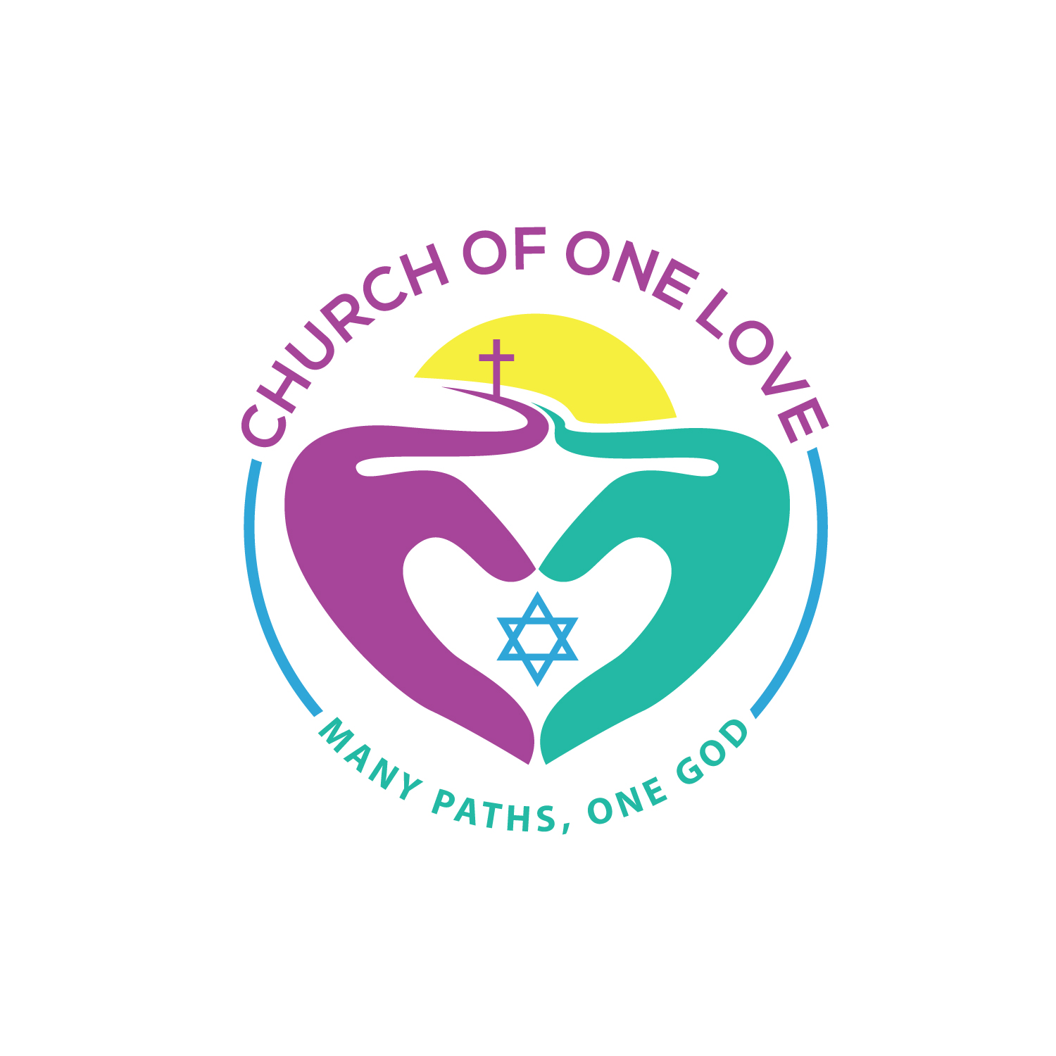 Logo Design by geni for Church of One Love | Design #23100388