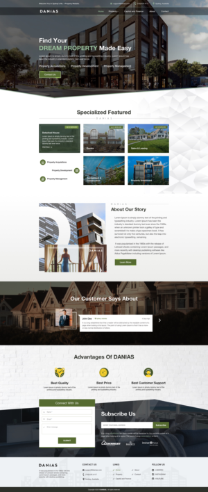 Web Design by Pram Shaw for Bias | Design: #23098174