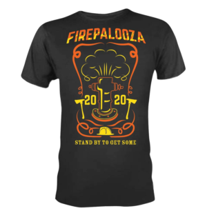Firepalooza 2020 Firefighter Seminar T-Shirt | Diseño de Camiseta por 75-R-P-Z