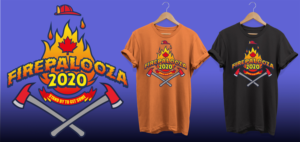 Firepalooza 2020 Firefighter Seminar T-Shirt | T-Shirt-Design von Al Pech