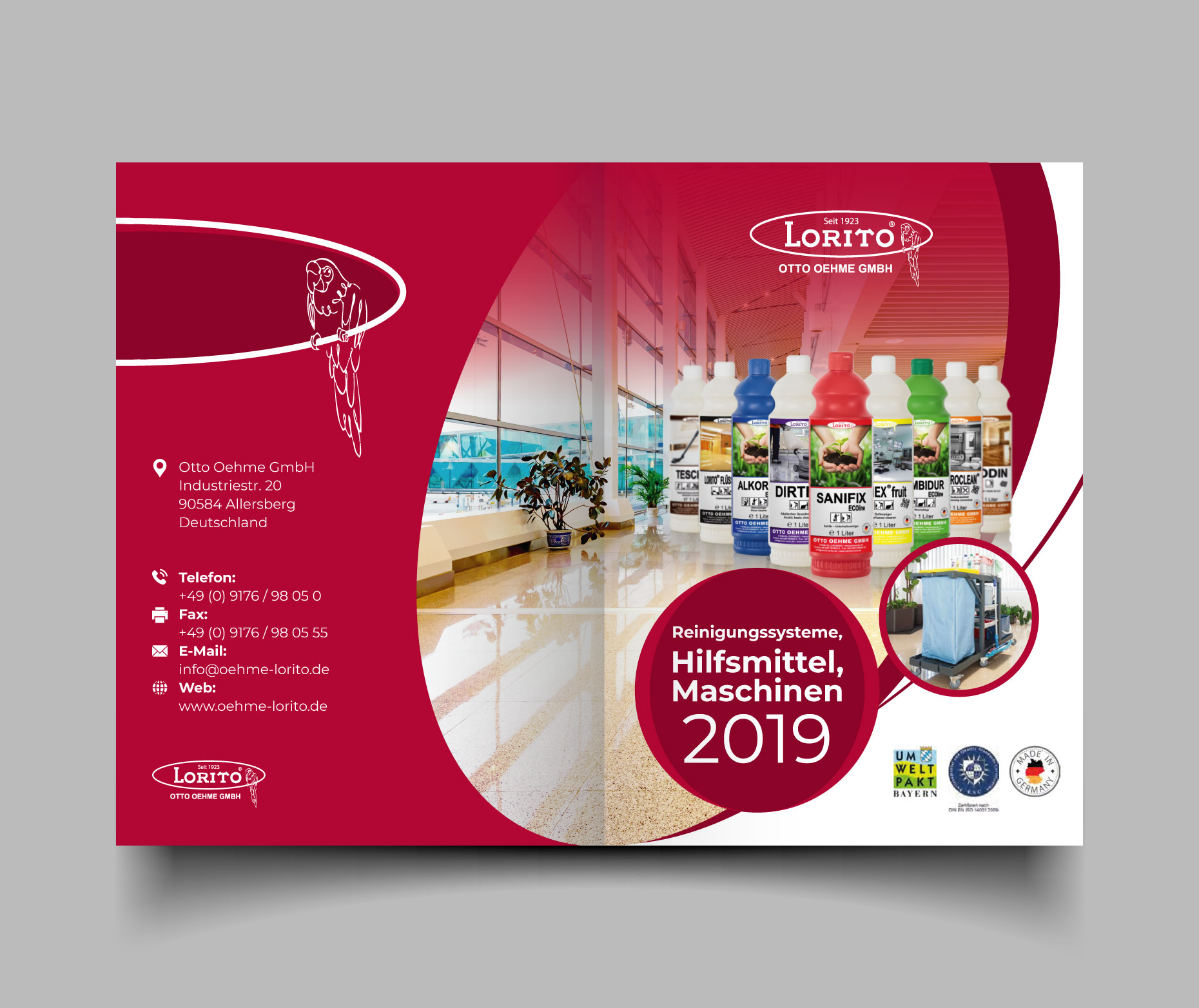 Flyer Design by Impressive Sol for Otto Oehme Gmbh | Design #23142839