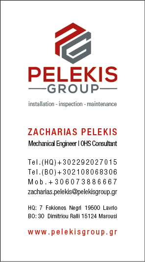 Diseño de Tarjeta de Presentación por MuchasMigas para Pelekis Group | Diseño #23095012