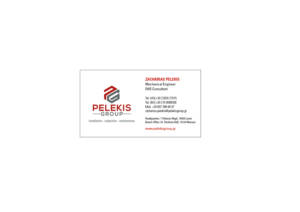 Business Card Design by MuchasMigas for Pelekis Group | Design: #23095013