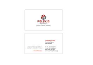 Business Card Design by MuchasMigas for Pelekis Group | Design: #23095014