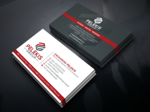 Business Card Design by Verified artistry (Design garden) for Pelekis Group | Design: #23095187