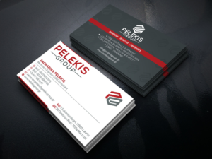 Business Card Design by Verified artistry (Design garden) for Pelekis Group | Design: #23095197