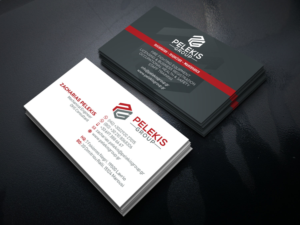 Business Card Design by Verified artistry (Design garden) for Pelekis Group | Design: #23095198