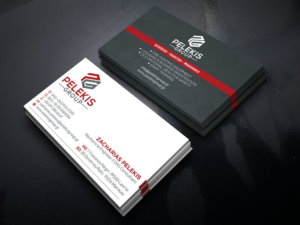 Business Card Design by Verified artistry (Design garden) for Pelekis Group | Design: #23095206