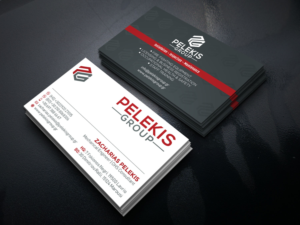 Business Card Design by Verified artistry (Design garden) for Pelekis Group | Design: #23095207