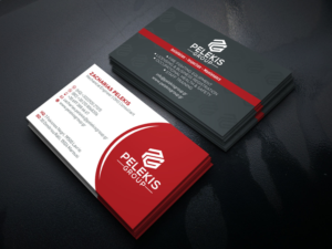 Business Card Design by Verified artistry (Design garden) for Pelekis Group | Design: #23095214