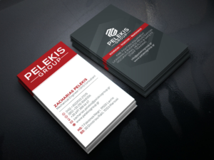 Business Card Design by Verified artistry (Design garden) for Pelekis Group | Design: #23095217