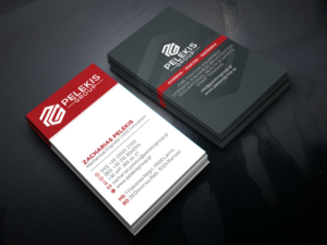 Business Card Design by Verified artistry (Design garden) for Pelekis Group | Design: #23095935