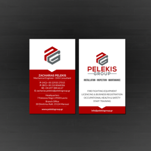 Business Card Design by Creations Box 2015 for Pelekis Group | Design: #23105482