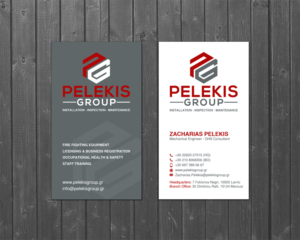 Diseño de Tarjeta de Presentación por Pictorial para Pelekis Group | Diseño #23100062