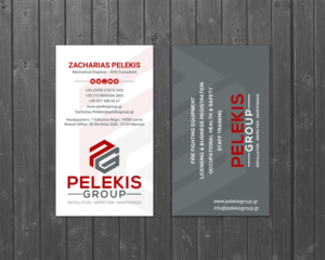 Business Card Design by LAXMI DESIGNHUB for Pelekis Group | Design: #23100181