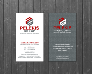 Business Card Design by LAXMI DESIGNHUB for Pelekis Group | Design: #23100182