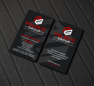Business Card Design by LAXMI DESIGNHUB for Pelekis Group | Design: #23100296