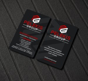 Business Card Design by LAXMI DESIGNHUB for Pelekis Group | Design: #23100297