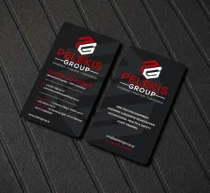 Business Card Design by LAXMI DESIGNHUB for Pelekis Group | Design: #23117647