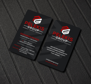 Business Card Design by LAXMI DESIGNHUB for Pelekis Group | Design: #23117649