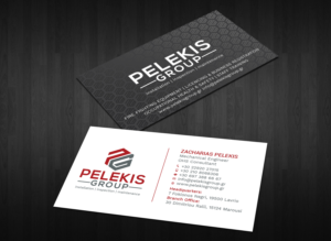 Business Card Design by Tripti Ranjan Gain for Pelekis Group | Design: #23096815