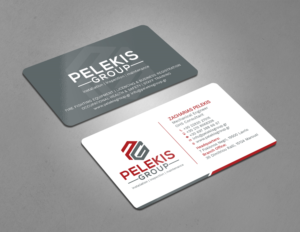 Business Card Design by Tripti Ranjan Gain for Pelekis Group | Design: #23096817
