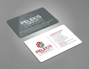 Business Card Design by Tripti Ranjan Gain for Pelekis Group | Design: #23096819