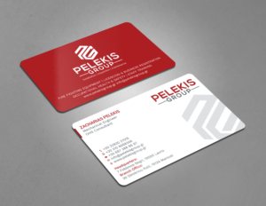 Business Card Design by Tripti Ranjan Gain for Pelekis Group | Design: #23096827