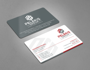 Business Card Design by Tripti Ranjan Gain for Pelekis Group | Design: #23096834