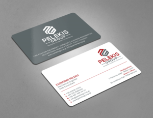 Business Card Design by Tripti Ranjan Gain for Pelekis Group | Design: #23096835