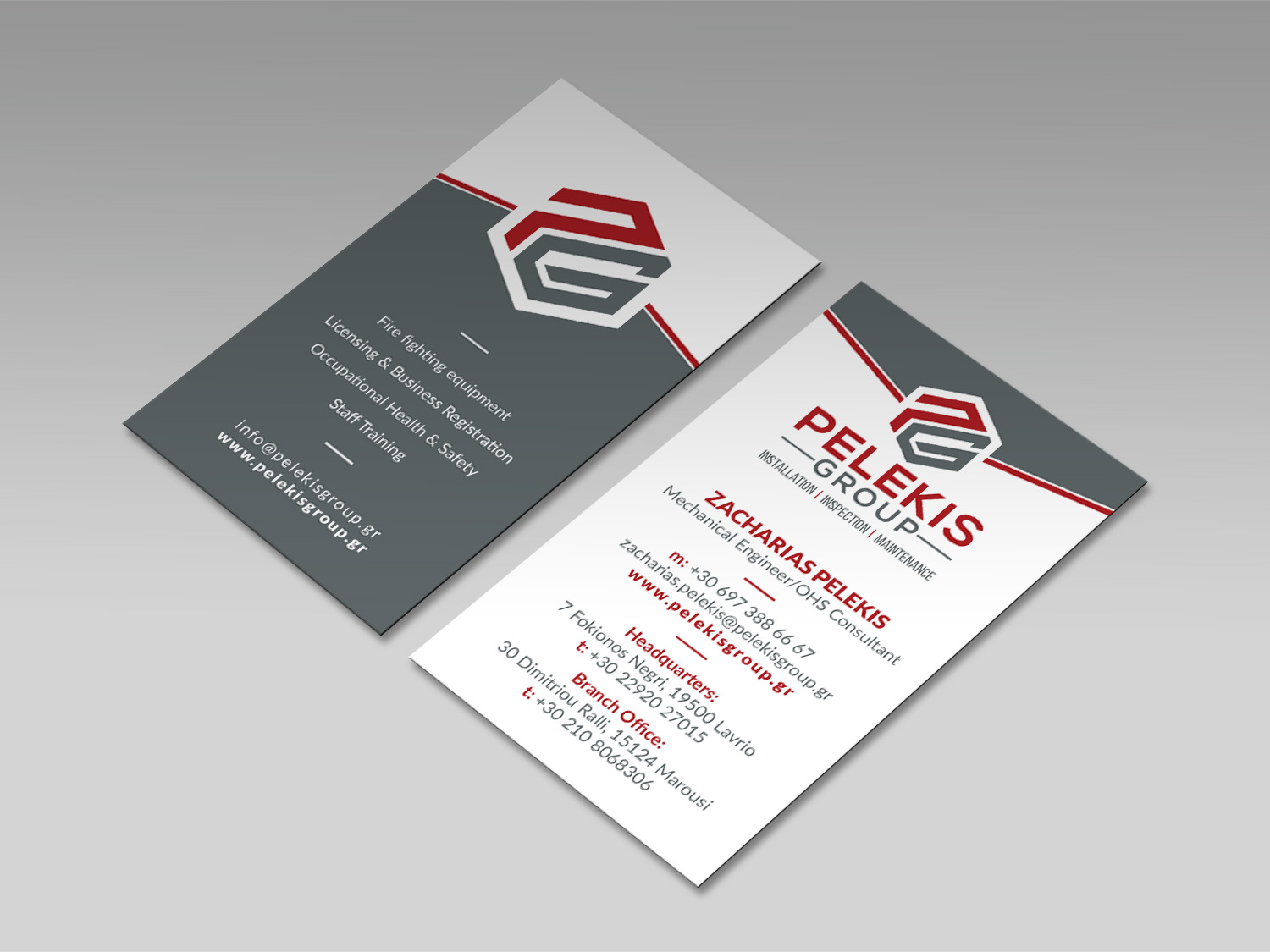 Design de Carte de Visite par MDesign pour Pelekis Group | Design #23125536