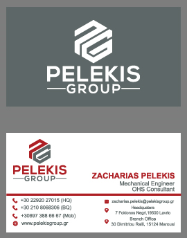 Business Card Design by Tonmoyy for Pelekis Group | Design: #23095979