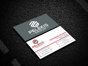 Business Card Design by Tonmoyy for Pelekis Group | Design: #23095981