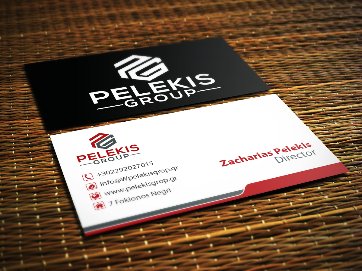 Design de Carte de Visite par Aidenjar pour Pelekis Group | Design #23095003