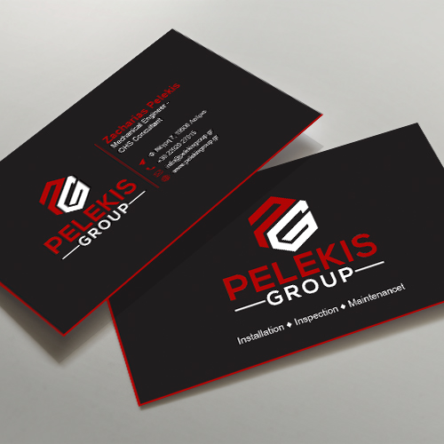 Business Card Design by HAKIMA 2 for Pelekis Group | Design #23094908