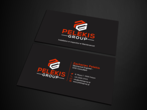 Business Card Design by HAKIMA 2 for Pelekis Group | Design: #23094918