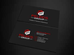 Business Card Design by HAKIMA 2 for Pelekis Group | Design: #23094919