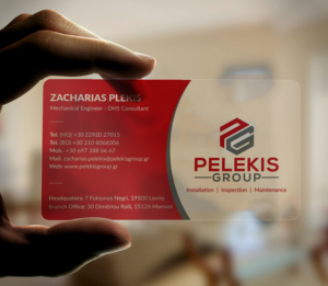 Diseño de Tarjeta de Presentación por Musa. A para Pelekis Group | Diseño #23096450