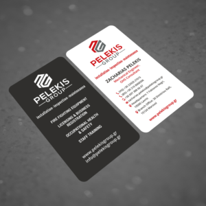 Business Card Design by henok mulugeta8 for Pelekis Group | Design: #23096606