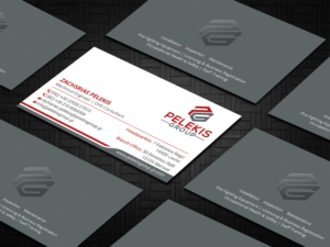 Diseño de Tarjeta de Presentación por DesignShout para Pelekis Group | Diseño #23097399