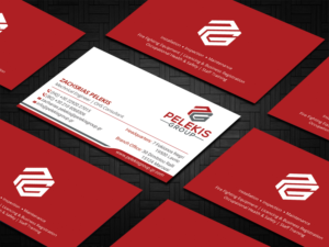 Business Card Design by DesignShout for Pelekis Group | Design: #23097400