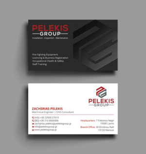 Business Card Design by DesignShout for Pelekis Group | Design: #23097542