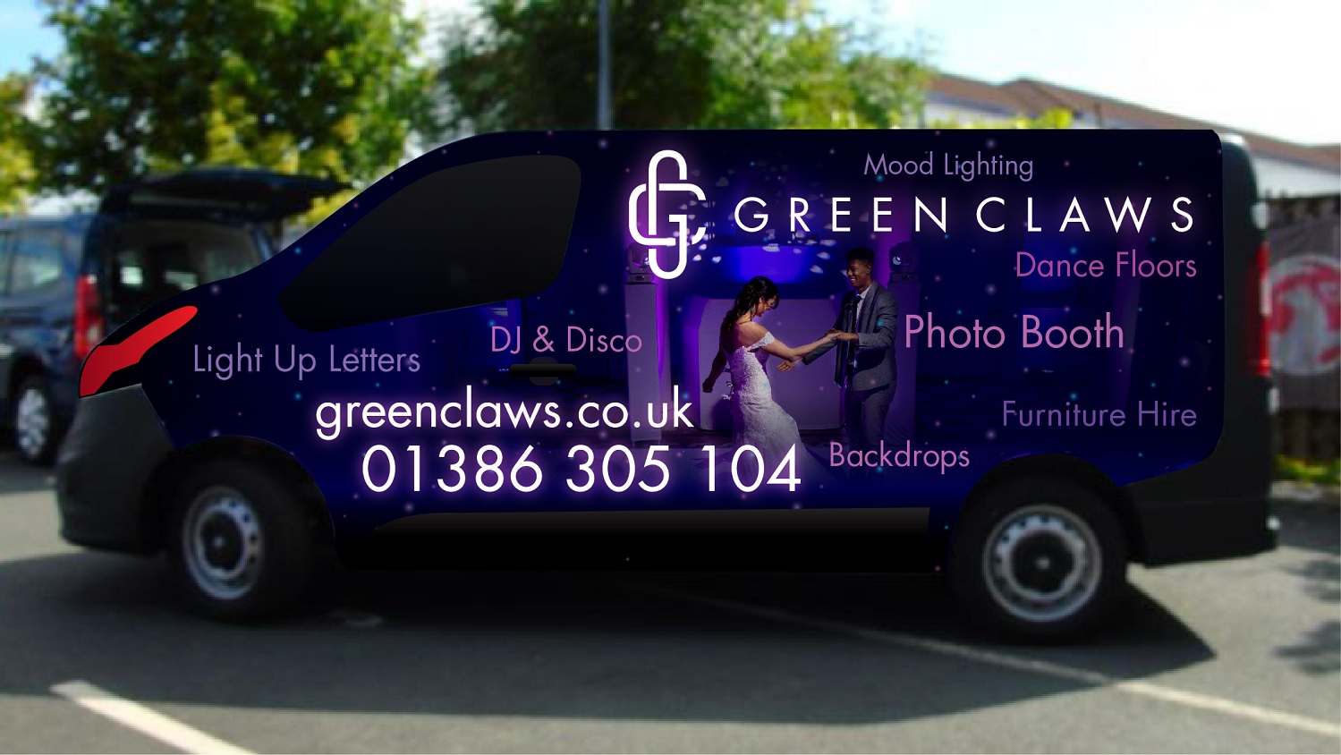 Car Wrap Design by Kira Graphics for Weddings and Events LTD | Design #23121894