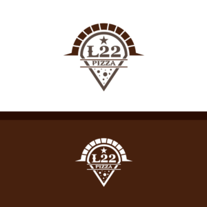 L22 PIZZA | Diseño de Logo por Graphic Bricks