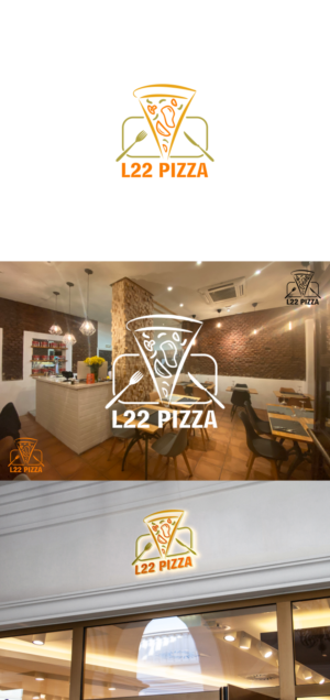 L22 PIZZA | Logo Design by siti MWDesign