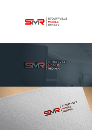 SMR orStouffville Mobile Redimix or a combination of both. | Logo Design by DesIcon