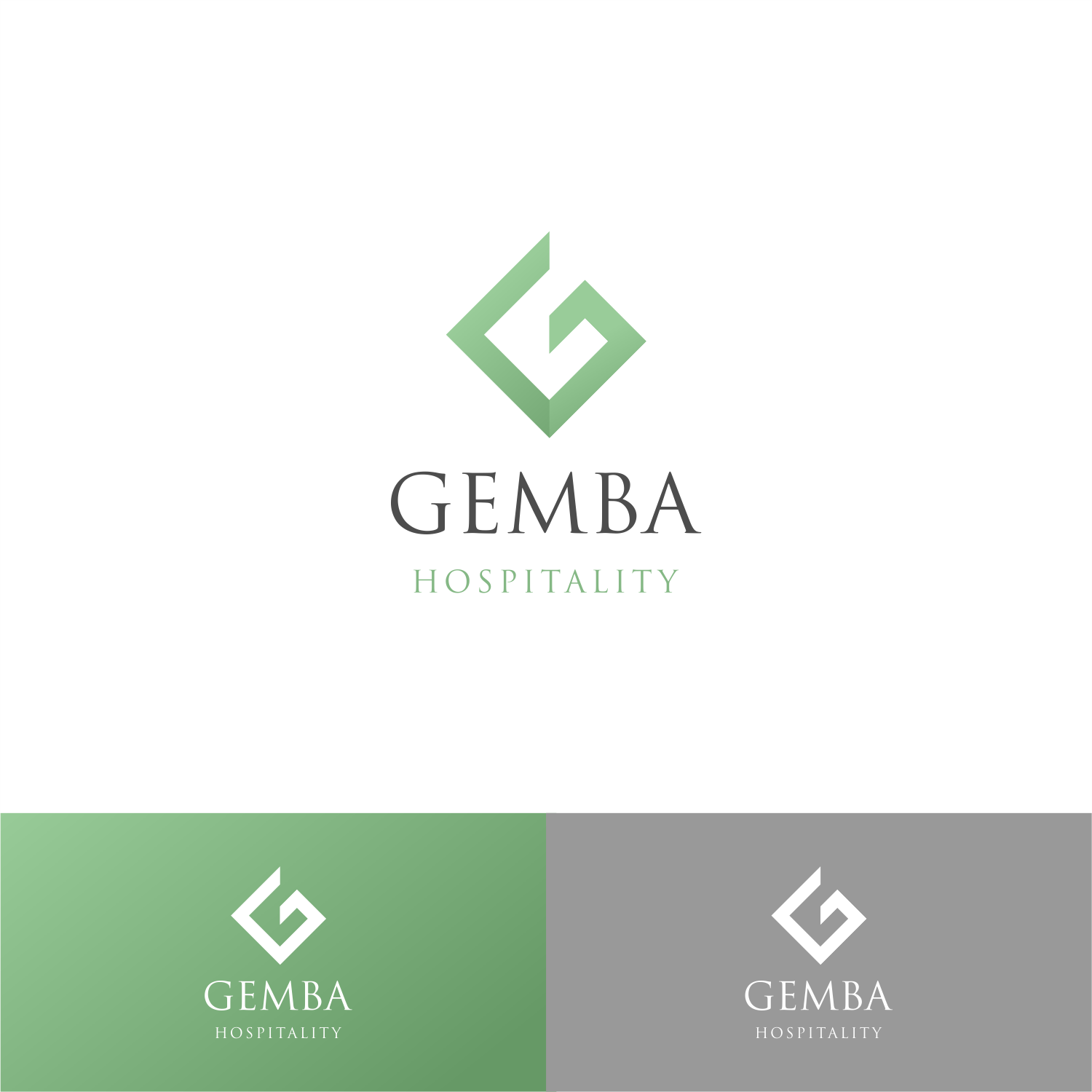 Logo Design by ThiagoB for Gemba Hospitality | Design #23097475